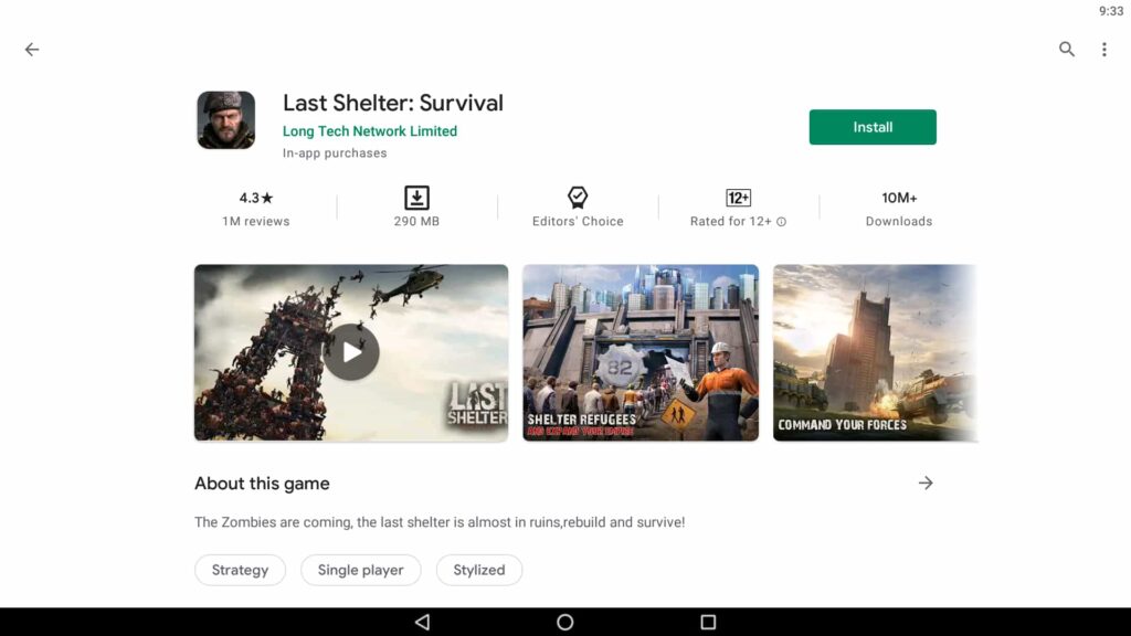 Install Last Shelter Survival on PC
