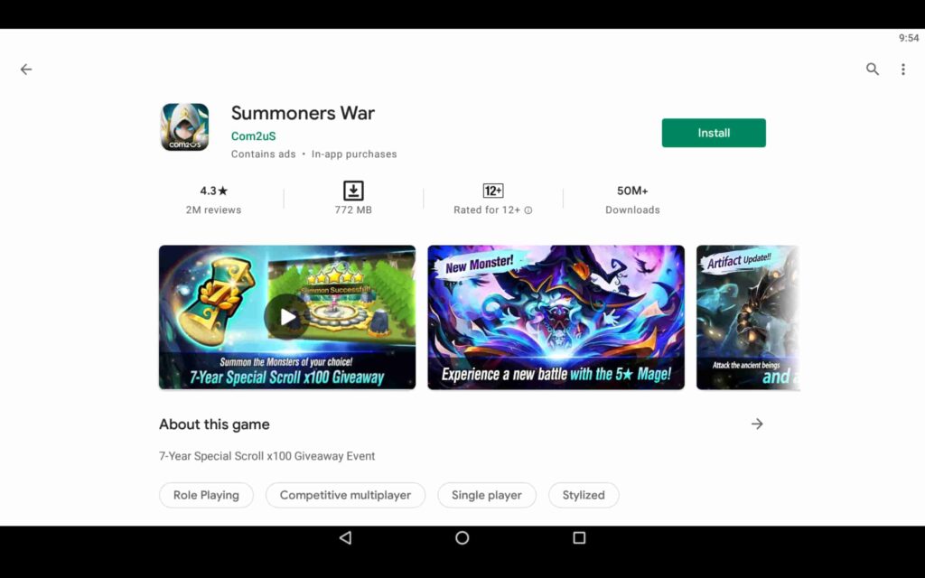 Install Summoners War on PC