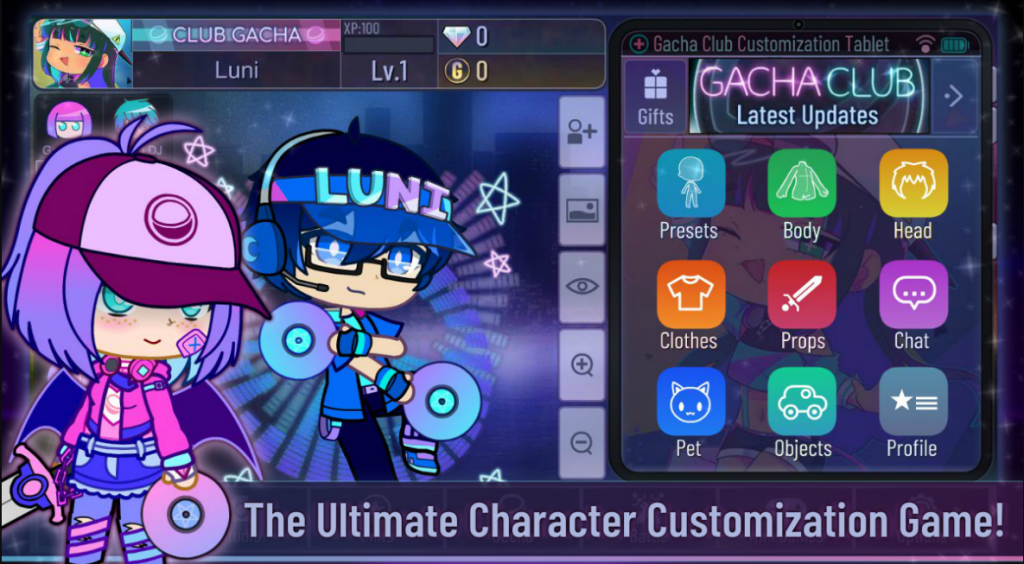 Gacha Club Character Customization