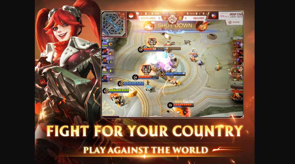 Mobile Legends Fight For Country