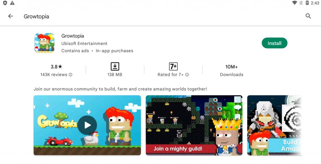 Growtopia install